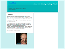 Tablet Screenshot of geneblack.com